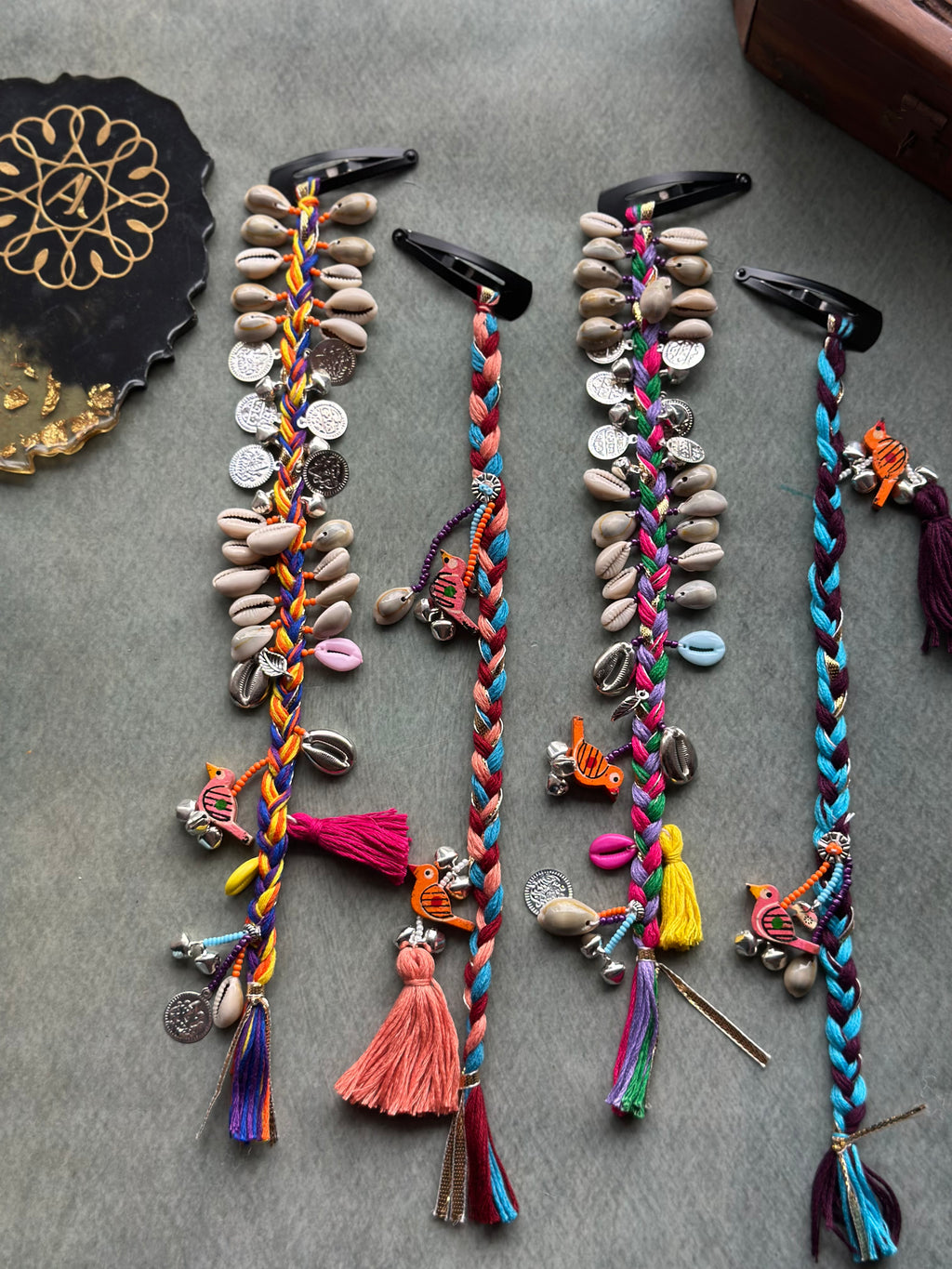 BOHO STRINGS set of 4