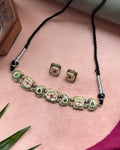 RAANI fusion pachi kundan choker