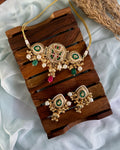 TITLI kashmiri ghungru choker set