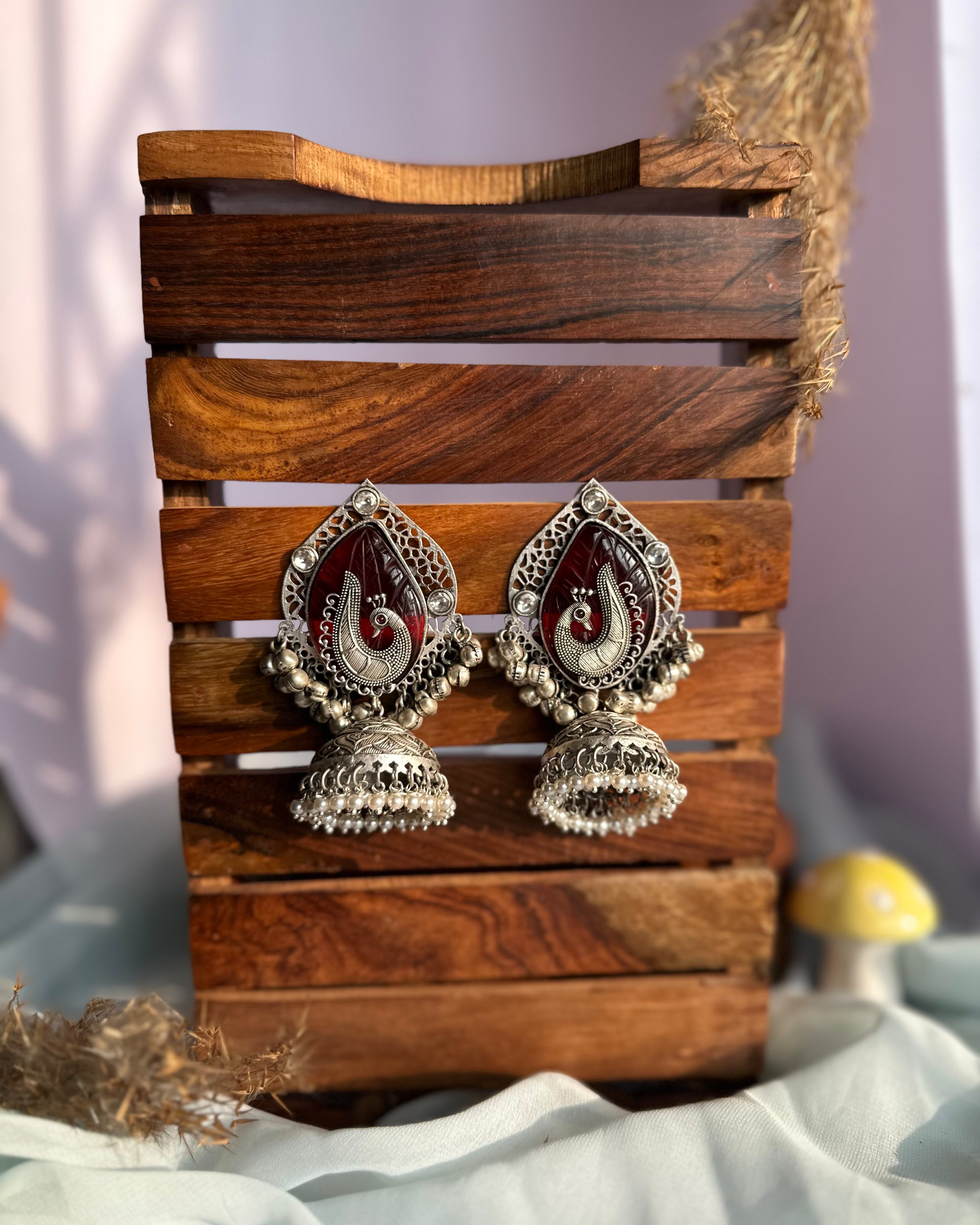 MAYURI jhumka earrings