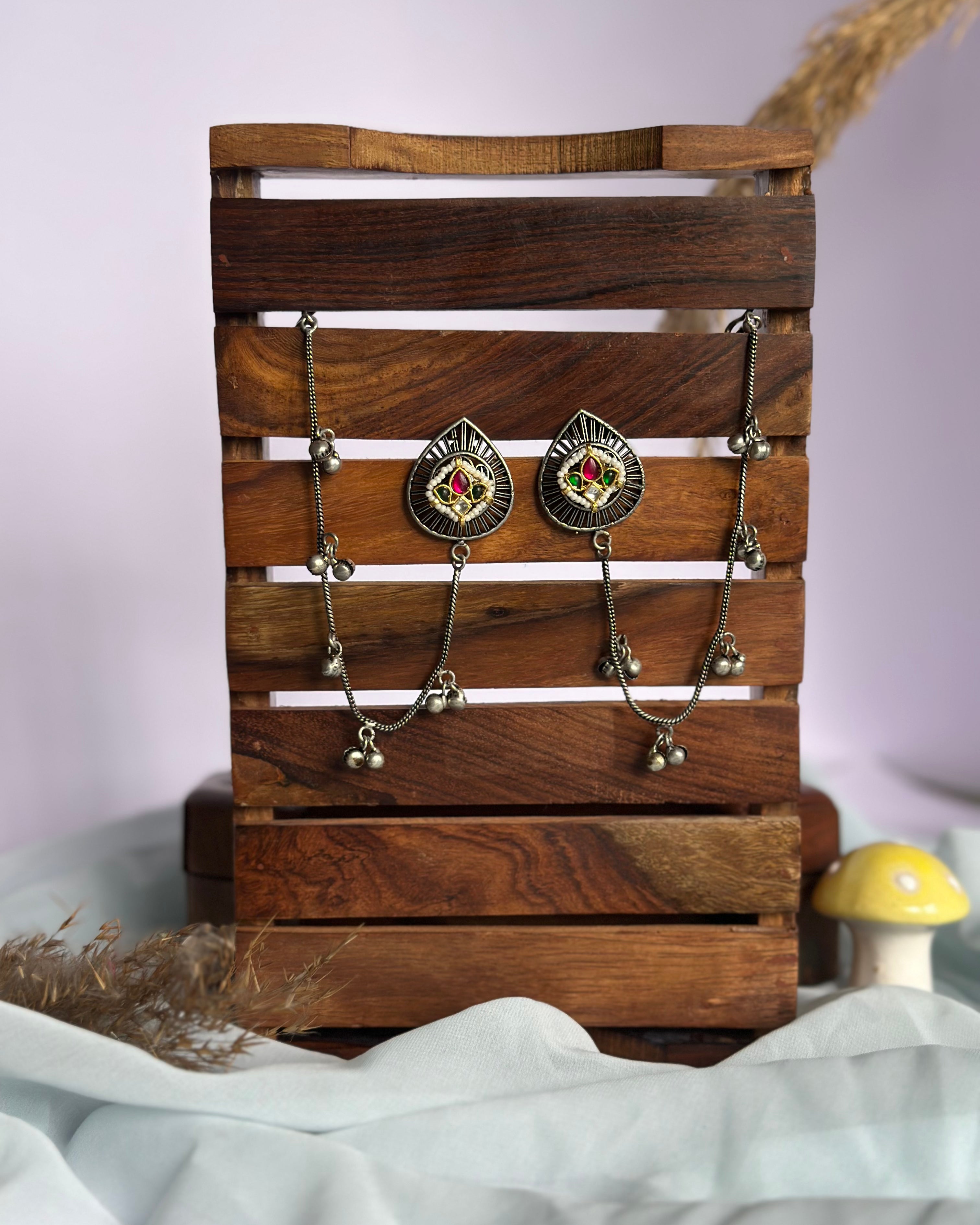 RAHA string earrings
